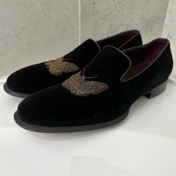 Alexander McQueen Men’s Velvet Loafers Size 43 (10) main image 14